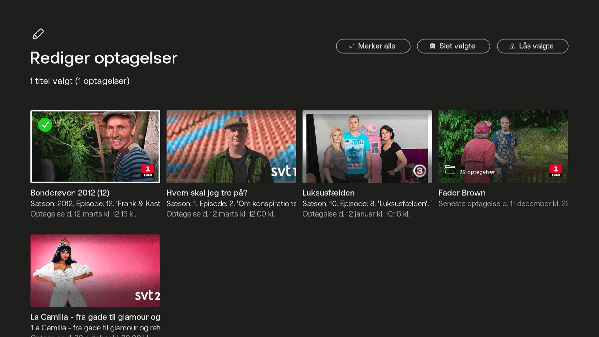 Humax YS5000 Laas Optagelse 05